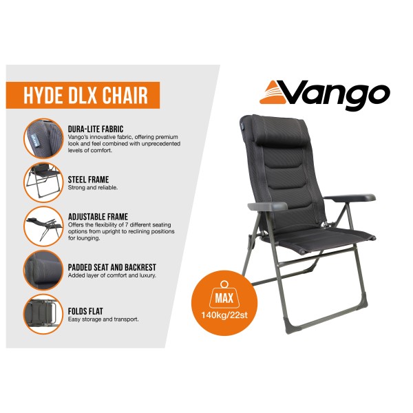Vango - Hyde DLX Chair - Campingstoel
