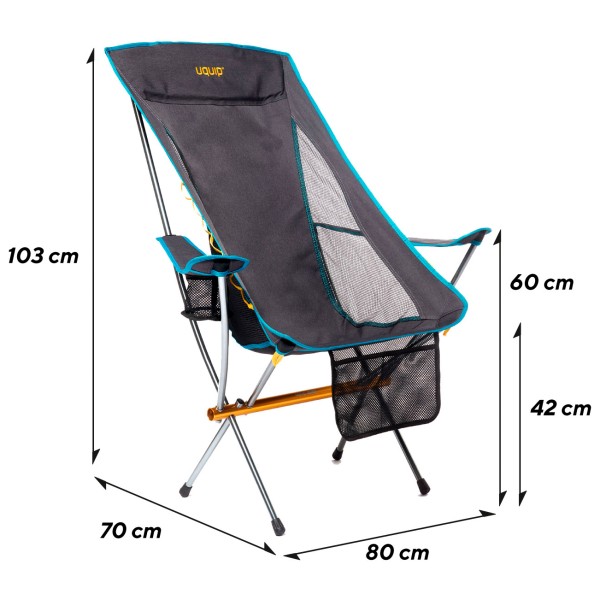 Uquip - Infinity Lounger - Campingstoel