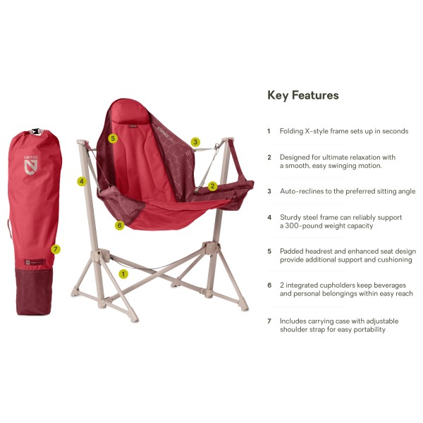 Nemo - Stargaze EVO-X - Chaise de camping