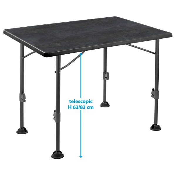 Brunner - Linear Black 115 - Campingtafel