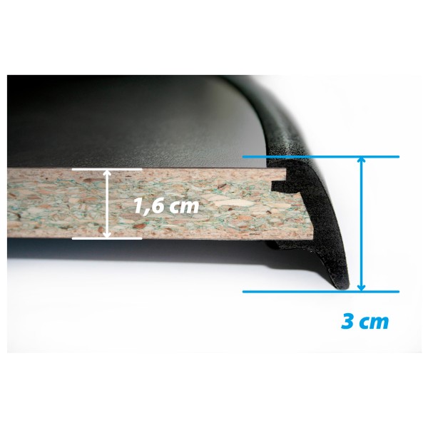 Brunner - Linear Black 115 - Table de camping