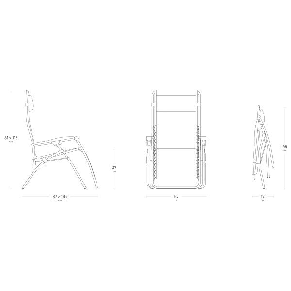 Lafuma Mobilier - RSXA Batyline Iso - Campingstoel