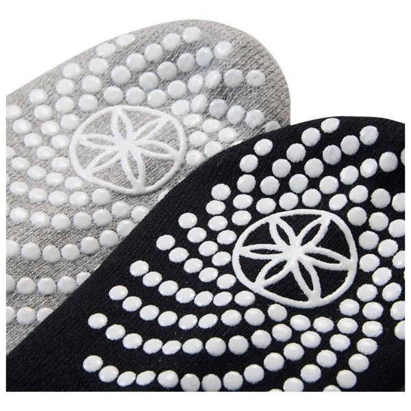 GAIAM - Grippy Crew Yoga Socks 2-Pack - Sonstiges Yogazubehör