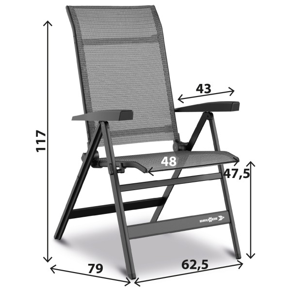 Brunner - Travelounger Air - Campingstol