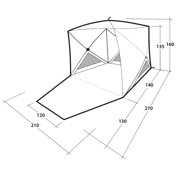 Outwell - Compton Beach Shelter - Strandtent
