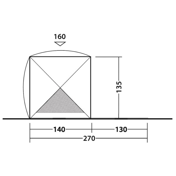 Outwell - Compton Beach Shelter - Strandtent