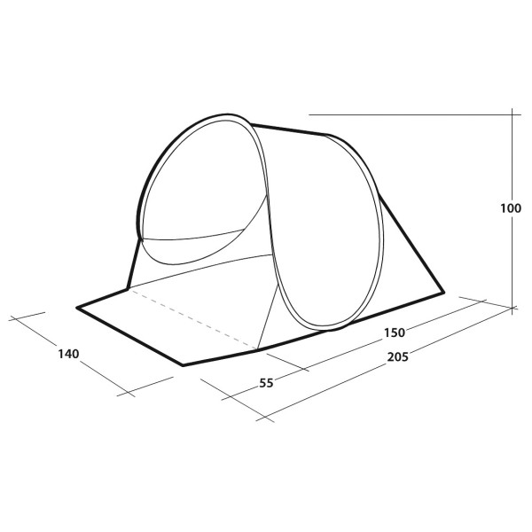 Outwell - Eastbourne Beach Shelter - Strandmusling