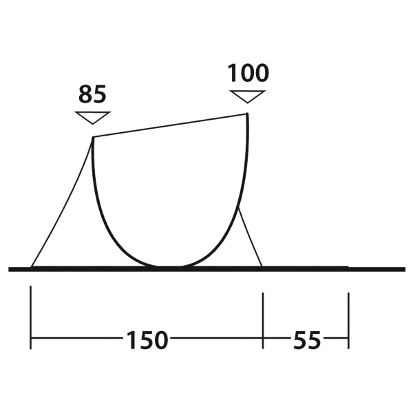 Outwell - Eastbourne Beach Shelter - Strandtält