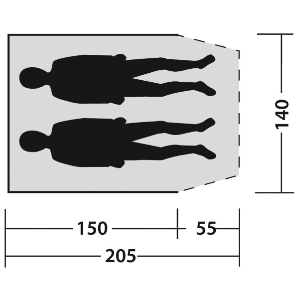 Outwell - Eastbourne Beach Shelter - Strandtält