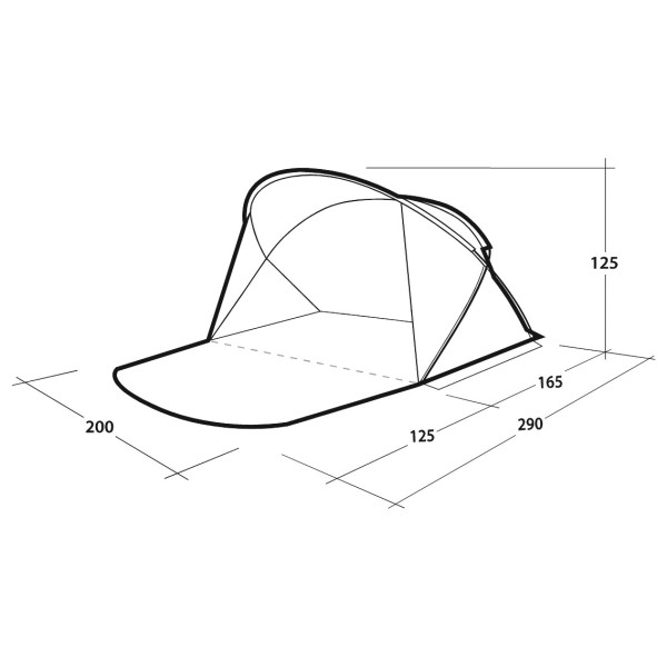 Outwell - Whitby Beach Shelter - Strandtält