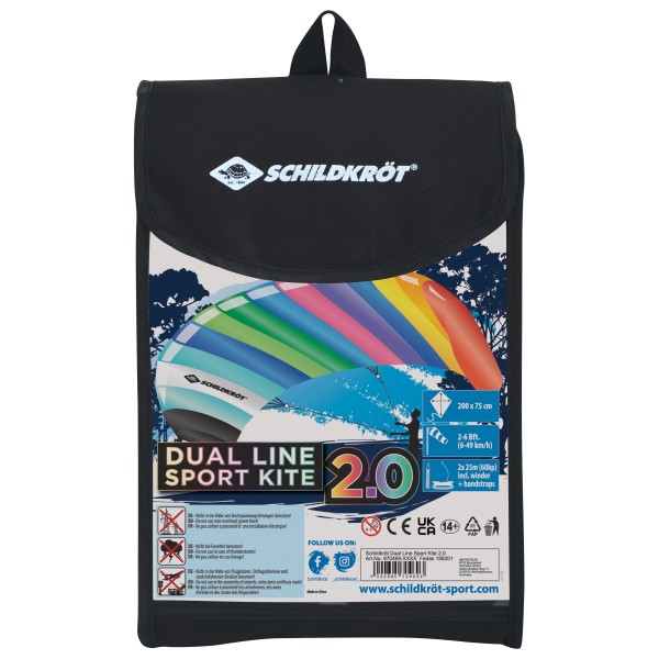 Schildkröt Fun Sports - Dual Line Sport Kite 2.0 - Strandspeelgoed