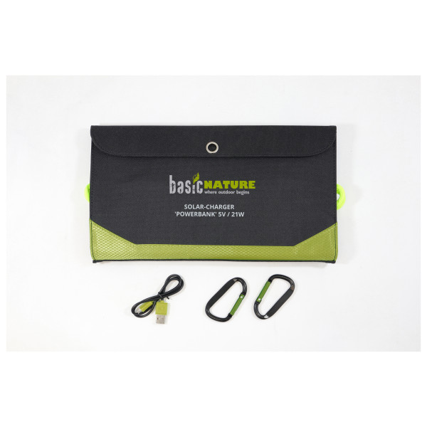Basic Nature - Solar Power Bank - Pannello solare
