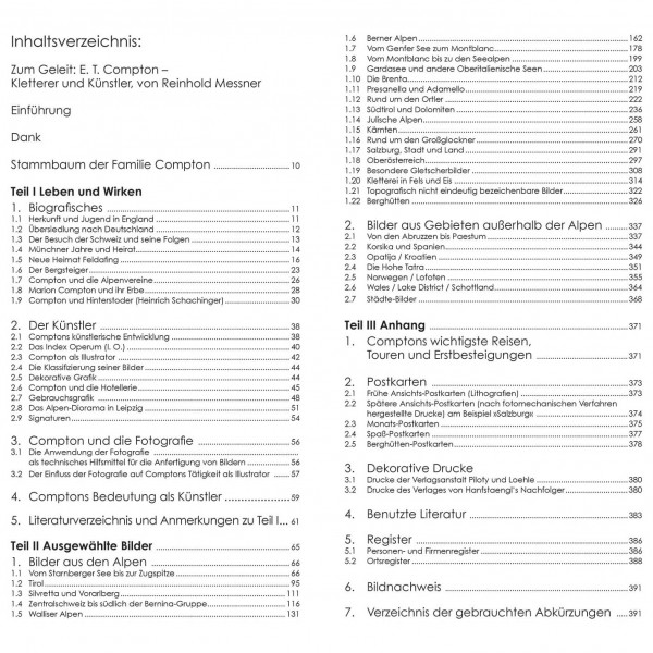 Bergverlag Rother - E.T. Compton - Bildband