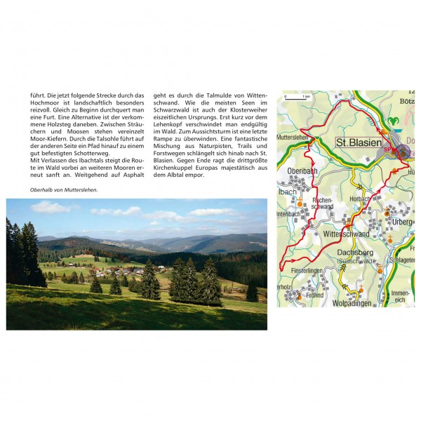 Bergverlag Rother - Schwarzwald Süd - Cykelguider