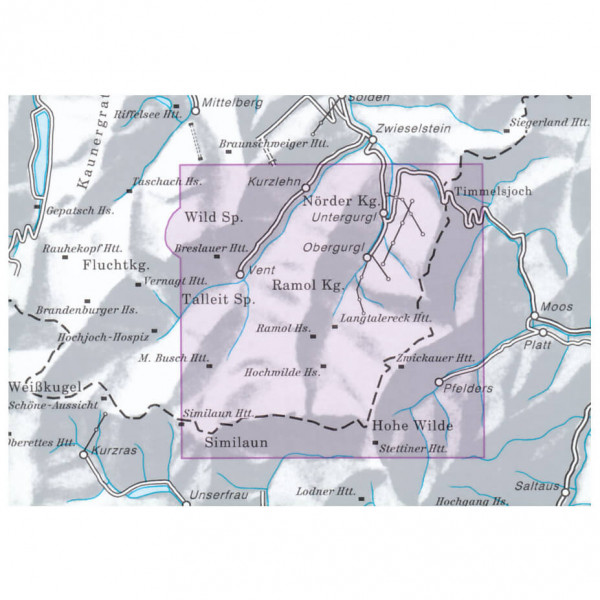 DAV - Ötztaler Alpen, Gurgl 30/1 - Skitourenführer