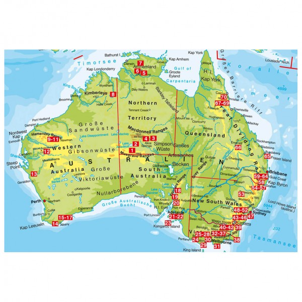 Bergverlag Rother - Australien - Guide escursionismo