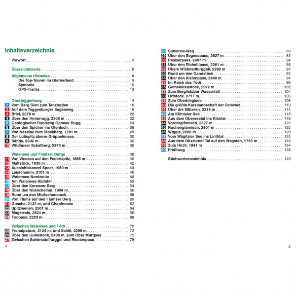 Bergverlag Rother - Glarnerland - Guide escursionismo