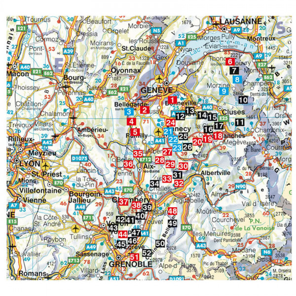 Bergverlag Rother - Savoyen - Vandreguides