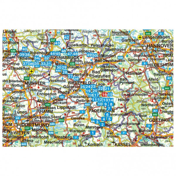 Bergverlag Rother - Teutoburger Wald - Wanderführer