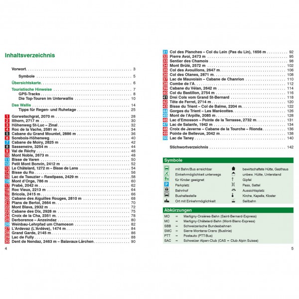 Bergverlag Rother - Wallis - Unterwallis - Walking guide book