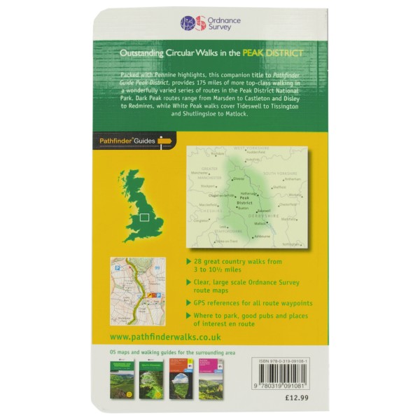Ordnance Survey - More Peak District Pathfinder - Wanderführer