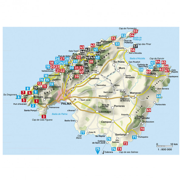 Bergverlag Rother - Mallorca - Wandelgids