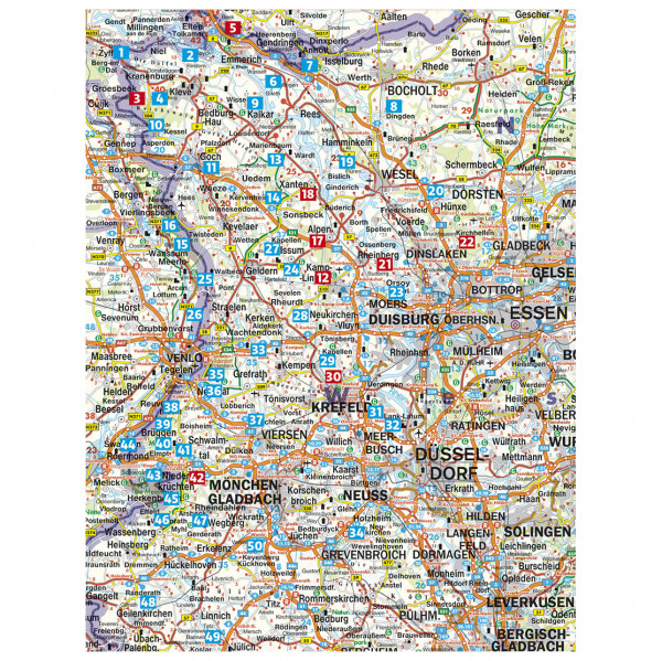 Bergverlag Rother - Niederrhein - Guide escursionismo