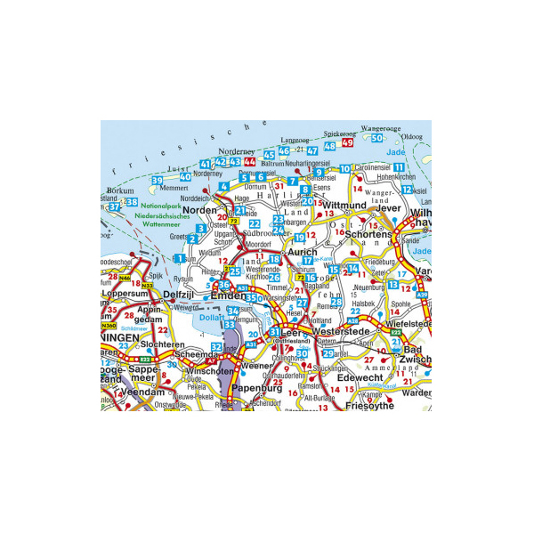 Bergverlag Rother - Ostfriesland - Wanderführer