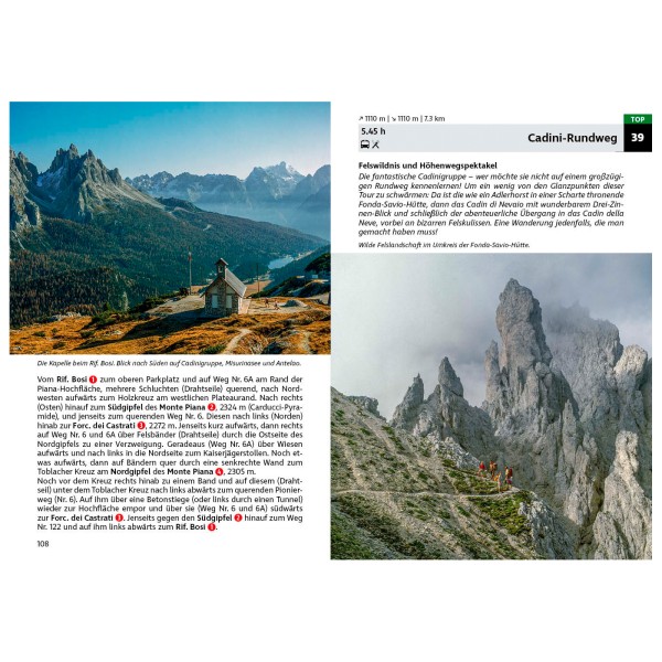 Bergverlag Rother - Dolomiten 6 - Cortina D Ampezzo - Guías de senderismo