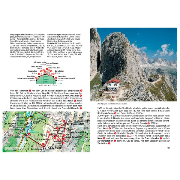 Bergverlag Rother - Dolomiten 6 - Cortina D Ampezzo - Guías de senderismo