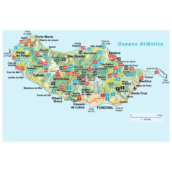 Bergverlag Rother - Madeira - Vandringsguider