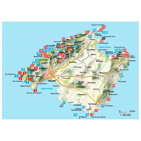 Bergverlag Rother - Mallorca - Wandelgids