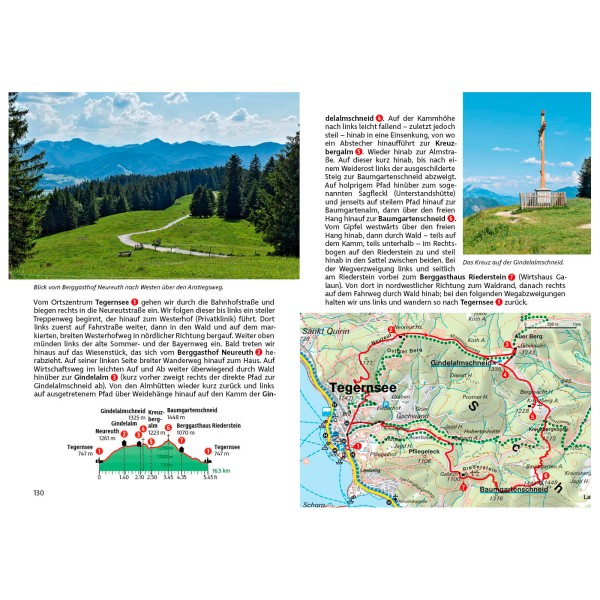 Bergverlag Rother - Tegernseer Und Schlierseer Berge - Walking guide book