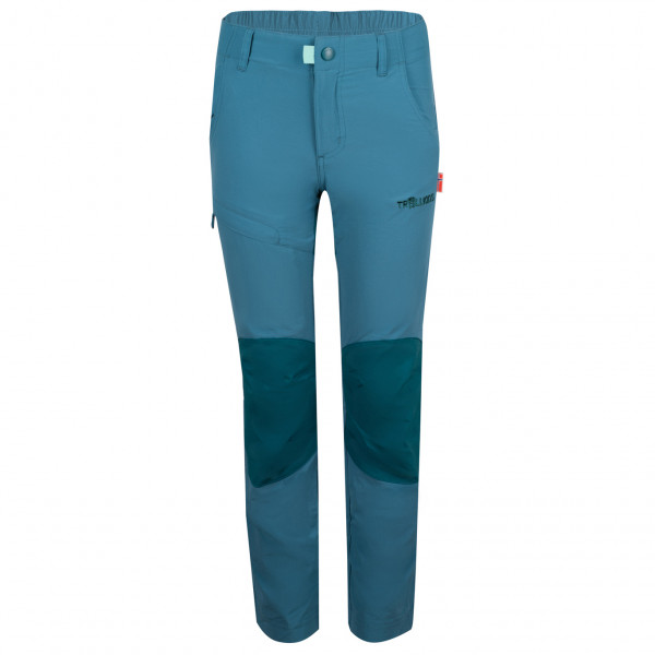Trollkids Pantaloni 3/4 Da Trekking Per Bambini – Verde Ghiacciaio – Taglia 152 – Poliammide Asciugatura Rapida – Inserti Elasticizzati
