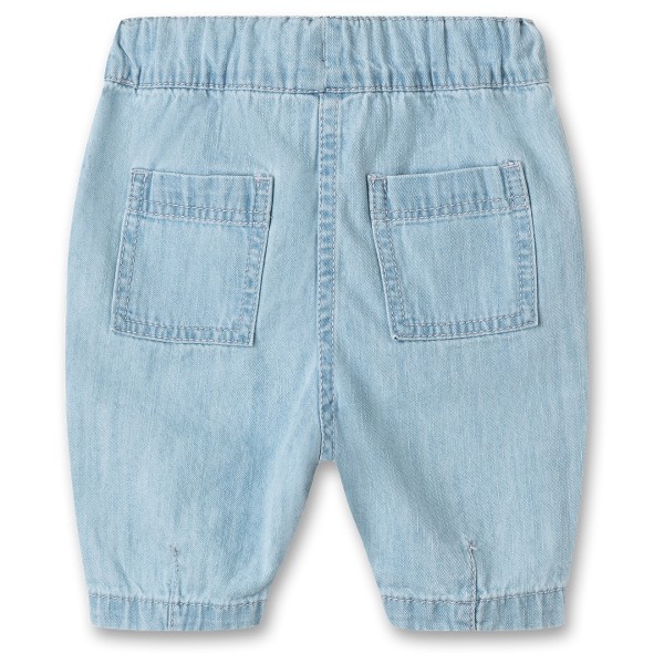 Sanetta - Pure Baby Girls LT 1 Trousers Denim - Vrijetijdsbroek