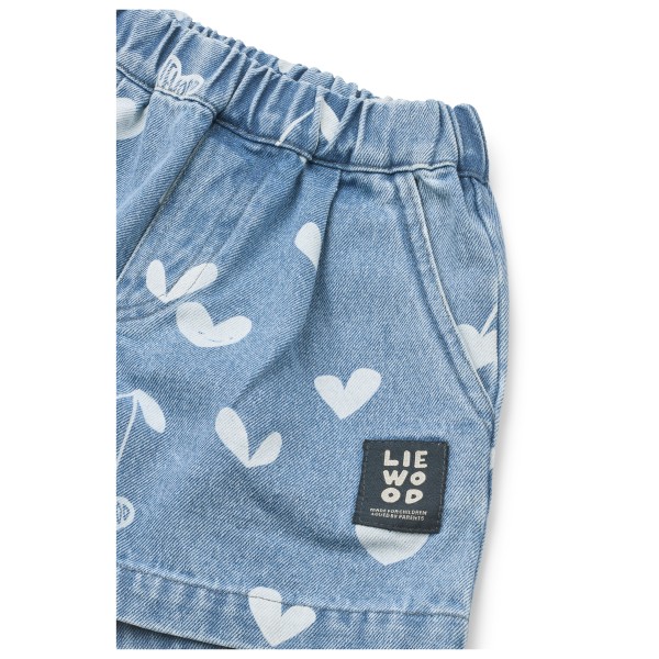 LIEWOOD - Kid's Borrisa Printed Denim Shorts - Pantalones cortos