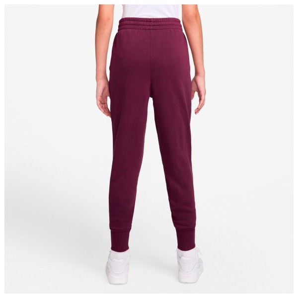 Nike - Big Kid's SW Club Fleece High-Waisted Fitted Pants - Trainingsbroek