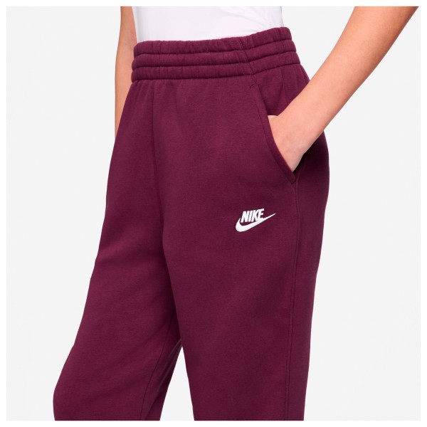 Nike - Big Kid's SW Club Fleece High-Waisted Fitted Pants - Trainingsbroek