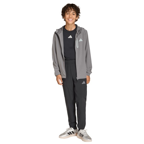 adidas - Kid's Hooded Tech Woven Pants - Tracksuit trousers