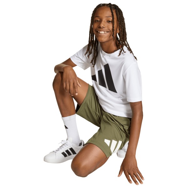 adidas - Kid's Train-Essential Big Logo Shorts - Pantaloncini