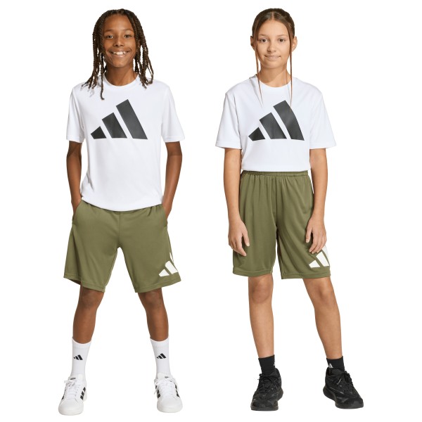 adidas - Kid's Train-Essential Big Logo Shorts - Pantaloncini