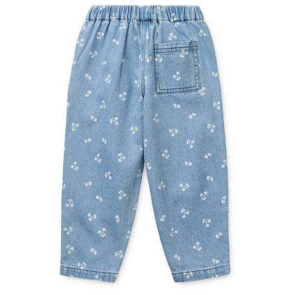 LIEWOOD - Kid's Borris Printed Light Denim - Tejanos