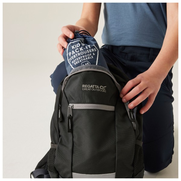 Regatta - Kid's Pack-It Overtrousers - Pantalones impermeables