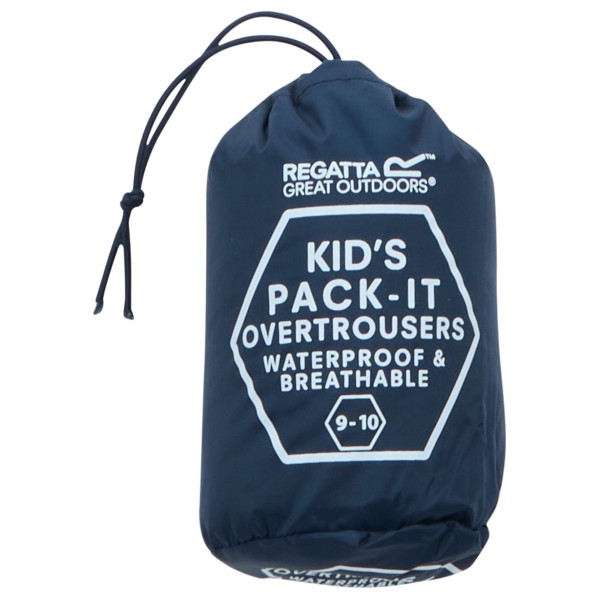 Regatta - Kid's Pack-It Overtrousers - Waterproof trousers