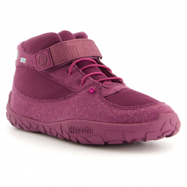 Affenzahn - Kid's Dreamer Mission Wolle Midboot Berry - Winter boots