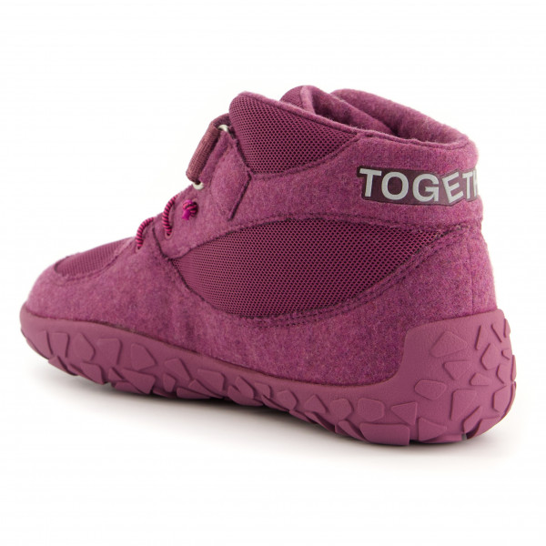 Affenzahn - Kid's Dreamer Mission Wolle Midboot Berry - Winter boots