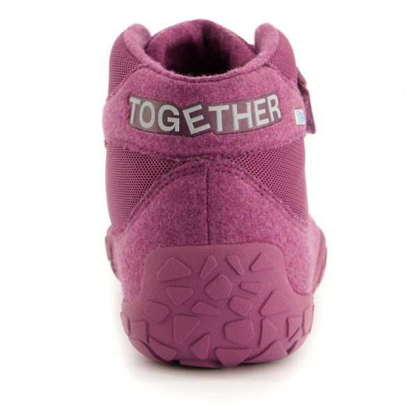 Affenzahn - Kid's Dreamer Mission Wolle Midboot Berry - Winter boots