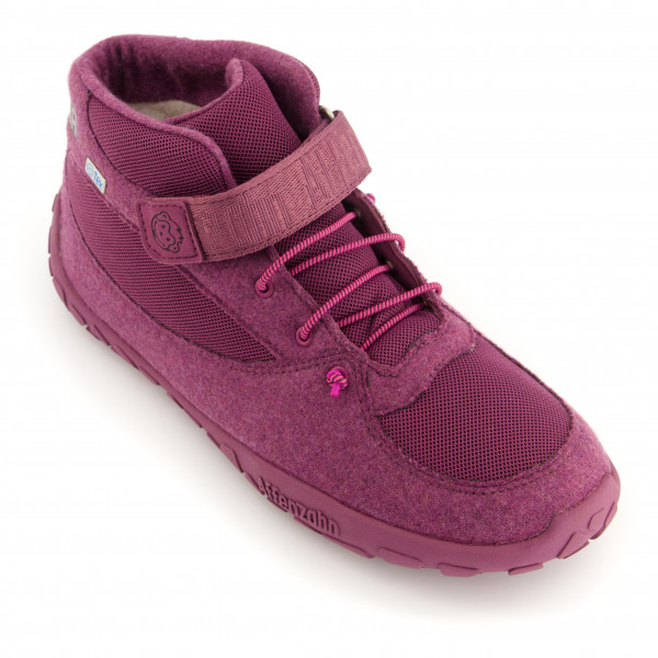 Affenzahn - Kid's Dreamer Mission Wolle Midboot Berry - Winter boots