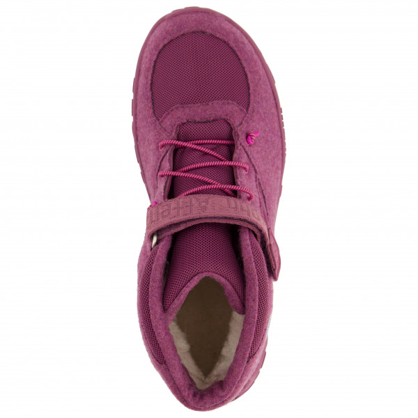 Affenzahn - Kid's Dreamer Mission Wolle Midboot Berry - Winter boots