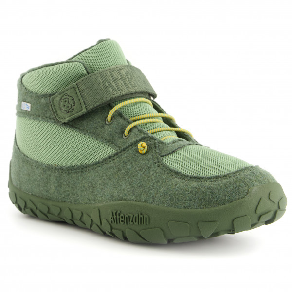 Affenzahn - Kid's Dreamer Mission Wolle Midboot Forest - Vintersko